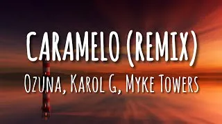 Thumbnail: Ozuna, Karol G, Myke Towers - Caramelo (Remix) (Letra/Lyrics)