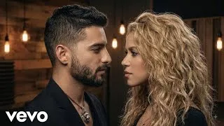 Thumbnail: Maluma x Shakira - Corazón de Arena (Official Lyrics Video)
