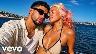 Thumbnail: 🔥 KAROL G x BAD BUNNY – GATA BICHOTA (Official Video) 🔥