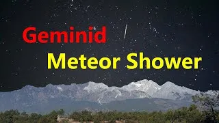 Thumbnail: Dawn of the Jade Dragon Snow Mountain & Geminid Meteor Shower