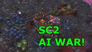 Thumbnail: INCREDIBLY CLOSE AI GAME - GPT vs PhantomBot - Starcraft 2 AI