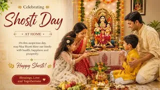 Thumbnail: DAY 4 ON VACATION: Sasthi at Home
