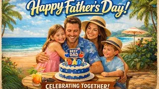 Thumbnail: Day 3 ON VACATION: Father’s Day Celebration at Home #shorts #fathersday  #familytime #relatable