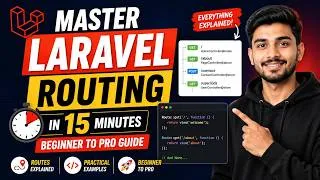 Thumbnail: Laravel Route Parameters Explained | Required & Optional Parameters Tutorial (2026)
