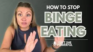 Thumbnail: How To Stop Binge Eating | Mindful Eating | Healthy Eating Habits | How To Quit Eating Mindlessly