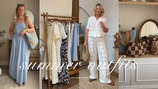 Thumbnail: WHAT'S NEW IN MY WARDROBE, SUMMER OUTFIT IDEAS - NEW OUTFITS FROM M&S, H&M, ZARA, SONGMONT