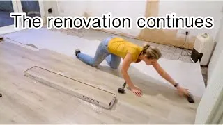 Thumbnail: DECORATING + FITTING LAMINATE FLOOR IN 2ND LOUNGE / LIVING ROOM | UK RENOVATION VLOG