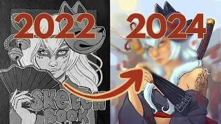 Thumbnail: How to see art improvement & What might be holding you back?!