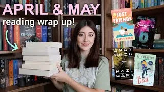 Thumbnail: april & may reading wrap up 📚⭐️☕️ every book i've read recently!