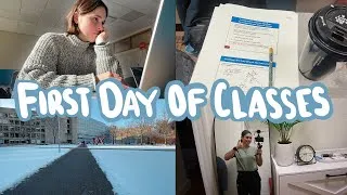 Thumbnail: first day of classes vlog || MIT PhD Student