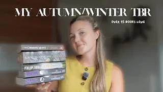 Thumbnail: AUTUMN/WINTER TBR | over 25 book long