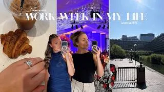 Thumbnail: unrealistic WORK WEEK IN MY LIFE working 9-5