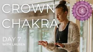 Thumbnail: Crown Chakra Meditation 🤍 30-Min Guided Meditation for Inner Wisdom