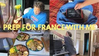 Thumbnail: ☀️ Prep & Pack With Me For The South of France ☀️(deep clean, packing, book tracker, cooking)