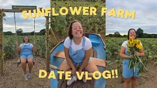 Thumbnail: ☀️A Wholesome Summer Double Date ☀️| Candle shopping, sunflower farm & trying to be more whimsical
