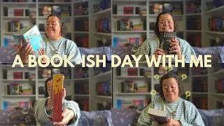 Thumbnail: 📖 spend a very bookish evening with me 📖 | book haul, journaling & goodreads updates
