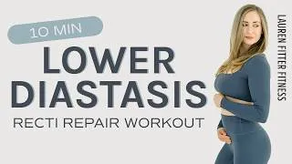 Thumbnail: Heal Lower Diastasis Recti - 10 Minute Workout