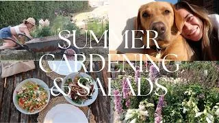 Thumbnail: SUMMER GARDENING, PEACH SALAD & COUNTRY LIFE