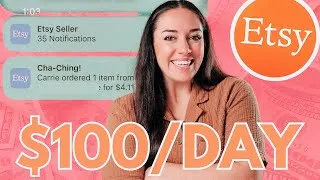 Thumbnail: Revealing 6 Etsy Niches for $100/Day Earnings
