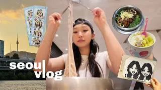 Thumbnail: Korea Vlog | Everything I ate, seongsu shopping, color analysis, korean baseball game
