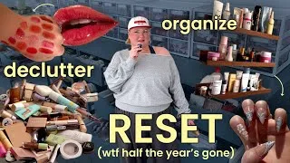 Thumbnail: we need a RESET (declutter, organize, refresh, clean)