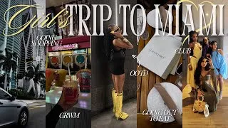 Thumbnail: TRAVEL VLOG|| MIAMI GIRLS TRIP + GRWM + SHOPPING & MOREE☀️🌸