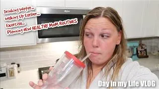 Thumbnail: Planning NEW HEALTHY MOM ROUTINES | Productive Early Mornings | Meal Prep | Day in my Life VLOG