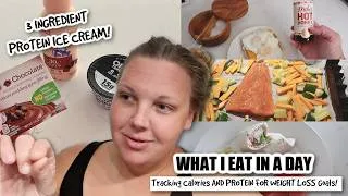 Thumbnail: Back to Tracking! Calorie Deficit and Protein Goals! What I Eat In A Day for Weight Loss