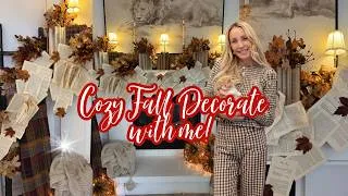 Thumbnail: 2026 FALL DECORATE WITH ME // Vintage Book DIY, Leaves & Cozy Autumn Decor