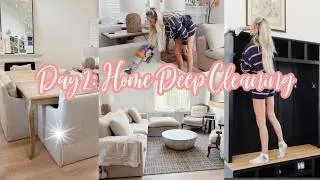 Thumbnail: DAY 2: DEEP CLEANING MY HOUSE // Getting ready for Fall 🍂