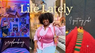 Thumbnail: Life Lately | i'm sick, i quit my job, scrapbooking, galentines