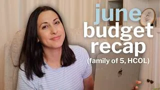 Thumbnail: Summer Spending ☀️🌊🍉 | June 2026 Budget Recap