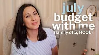 Thumbnail: Saving for Christmas in July?? 🎄💰 | July 2026 Budget With Me