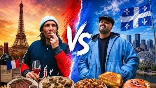 Thumbnail: The Ultimate France vs Québec Food Battle
