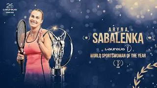 Thumbnail: Aryna Sabalenka | Speech | Laureus World Sportswoman of the Year