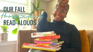 Thumbnail: Our HomeSchool Fall Read Aloud Book Haul | First Year Homeschooling| Homeschool Family