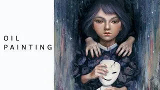 Thumbnail: 【SURREALISM EERIE OIL PAINTING TIME-LAPSE】"无恒 / wu herng", Oil & Acrylic on Wood