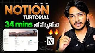 Thumbnail: Become a Notion Expert in 34 Minutes | Complete Notion Tutorial for Beginners (Full Guide 2026)