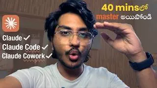 Thumbnail: Complete Claude Guide 2026 | Chat, Skills, Projects, Cowork, Code & Chrome - Everything Explained!