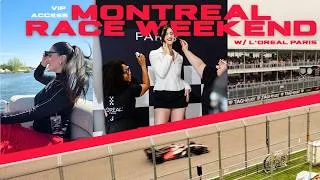 Thumbnail: What it's like to attend F1 Weekend VIP at the Canadian Grand Prix?! with L'Oréal Paris in Montreal