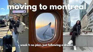 Thumbnail: i packed my life & moved to Montreal to follow my dreams *first week alone*