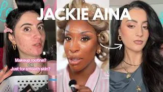 Thumbnail: I tested JACKIE AINA's 20HR Base Routine on my acne/textured skin!