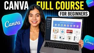 Thumbnail: Canva Full Course for Beginners 2026 (Complete Step-by-Step Tutorial)