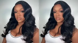 Thumbnail: Full 250% Density Loose Wave Glueless Wig Install | Ft. Luvme Hair