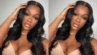 Thumbnail: Easy Amazon Wig Install! Pre-EVERYTHING Body Wave Frontal Wig | Ft. Unice Hair Amazon
