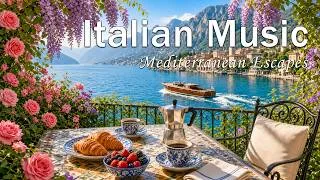 Thumbnail: Italian Vibes & Mediterranean Music 🎶 2+ Hours Scenic Amalfi Coast & Lake Como Relaxation 4K