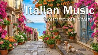 Thumbnail: Italian Vibes & Mediterranean Melodies 🎶 2+ Hours of Amalfi Coast & Lake Como Relaxation 4K
