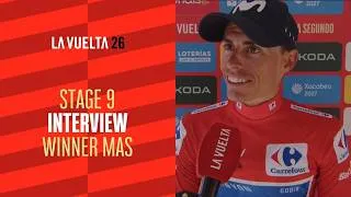 Thumbnail: Winner interview - Stage 9 | La Vuelta 26
