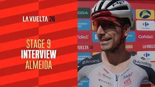 Thumbnail: Almeida interview - Stage 9 | La Vuelta 26