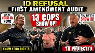 Thumbnail: 13 Cops Respond to an ID Refusal | First Amendment Audit Gone Wrong